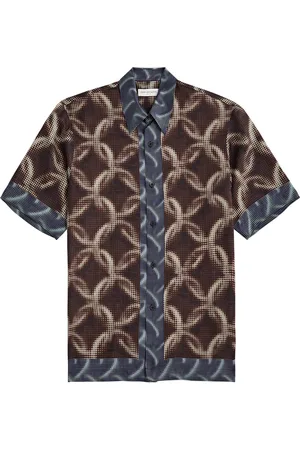 DRIES VAN NOTEN Clasen Printed Twill Shirt - - 46 (IT46 / S)