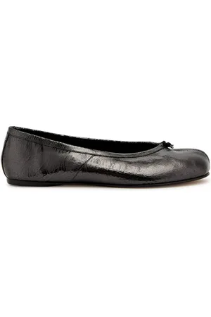 Maison Margiela Tabi Metallic Leather Ballet Flats - - 40 (IT40 / UK7)