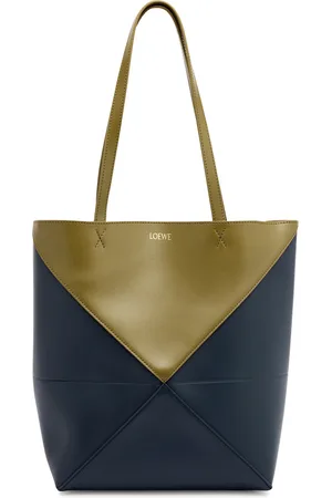 Loewe Puzzle Fold Medium Leather Tote - - One Size