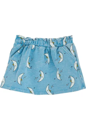 Bobo Choses Kids Beneath The Moon Stretch-cotton Skirt