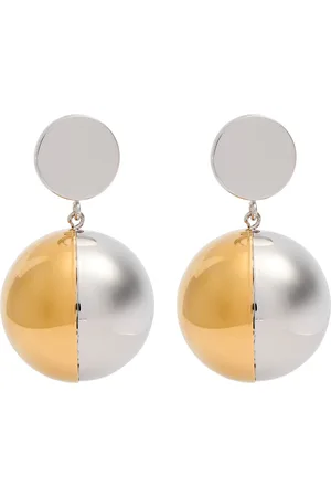 Paco rabanne Two-tone Clip-on Drop Earrings - - One Size