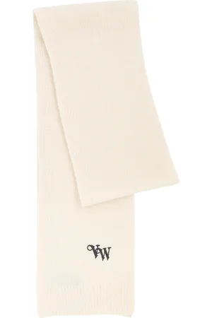 Vivienne Westwood Logo-embroidered Cashmere Scarf - - One Size