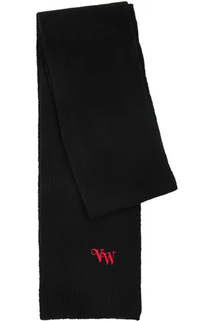 Vivienne Westwood Logo-embroidered Cashmere Scarf - - One Size