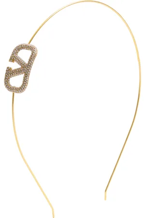 VALENTINO GARAVANI Vlogo Crystal-embellished Headband - - One Size