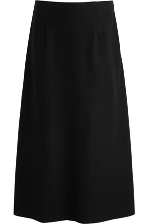 Eileen Fisher Wool Midi Skirt - - XL (UK 22 / Xxl) - XL (UK 22 /xxl)