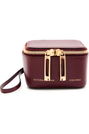 Victoria Beckham Vanity Mini Leather Clutch - - One Size