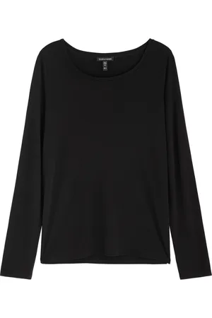 Eileen Fisher Silk-jersey top - - M (UK 14-16 / L)