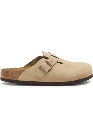 Birkenstock Boston Nubuck Sliders - - 36 (IT36/ UK3)