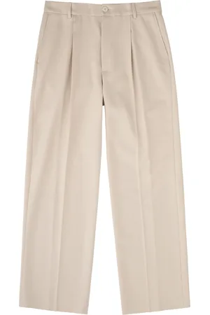 DRIES VAN NOTEN Wide-leg Wool Trousers - - 46 (IT46 / S)