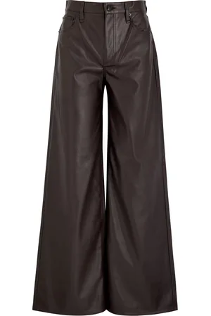 RAG&BONE Sophie Wide-leg Faux Leather Trousers - - 30 (W30 / UK12 / M)