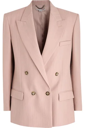 Stella McCartney Oversized Double-breasted Wool Blazer - - 40 (UK8 / S)