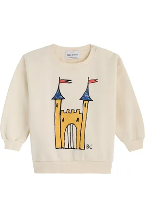 Bobo Choses Kids Faraway Castle Printed Cotton-blend Sweatshirt