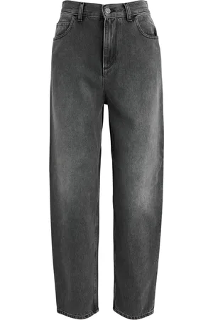 Moncler Faded Cropped Straight-leg Jeans - - 38 (UK6 /xs)