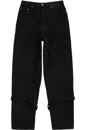 OFF-WHITE Wide-leg Canvas Cargo Jeans - - 30 (W30 / S)