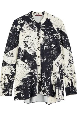 High Fortunate Printed Panelled Nylon Shirt - - 46 (UK14 / L)