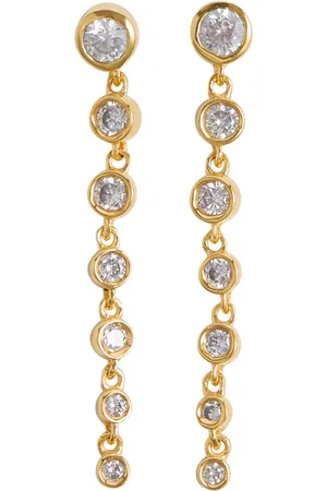 Daphine Cleo 18kt -plated Drop Earrings - One Size