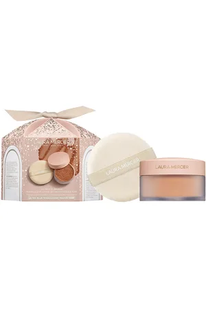 Laura Mercier Divinely Flawless Ultra Blur Translucent Loose Setting Powder & Velour Puff