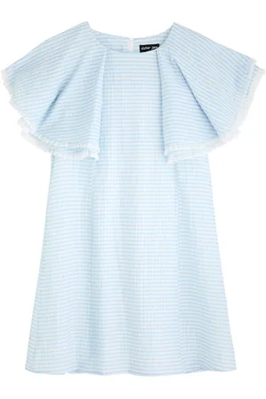 Sister Jane Nevada Gingham Seersucker Mini Dress - - 8 (UK8 / S)
