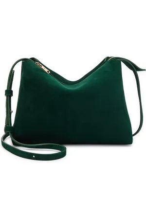 Khaite Lina Medium Suede Cross-body bag - - One Size