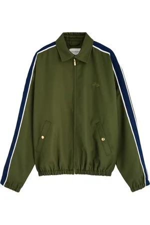 Drôle de Monsieur DRÔLE DE Monsieur Striped Twill Track Jacket - - L