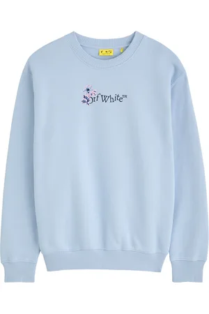 OFF-WHITE Kids Logo-print Cotton Sweatshirt