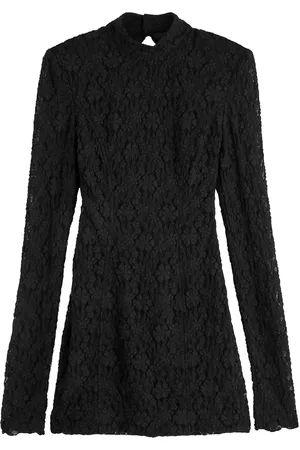 ROTATE Lace-up Lace Mini Dress - - 38 (UK10 / S)
