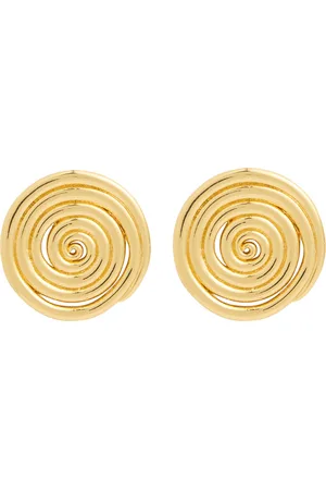 Anni Lu Spiral 18kt -plated Stud Earrings - One Size