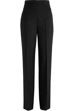Rohe Pintuck Straight-leg Wool-blend Trousers - - 34 (UK6 /xs)