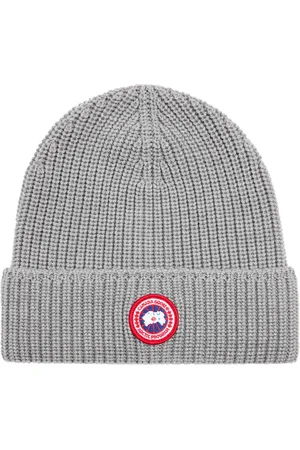 Canada Goose Arctic Disc Ribbed Wool Beanie - - One Size