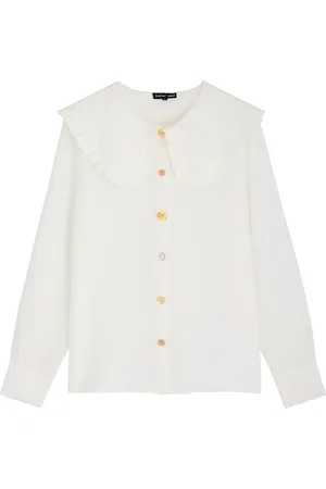 Sister Jane Royale Crinkled Woven Blouse - - 10 (UK10 / S)