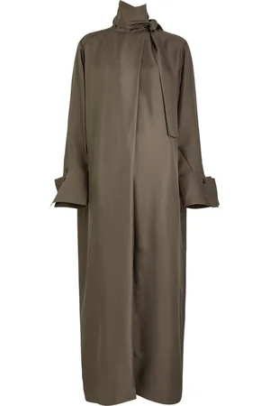 Rohe Scarf-effect Silk-satin Maxi Dress - - 40 (UK12 / M)