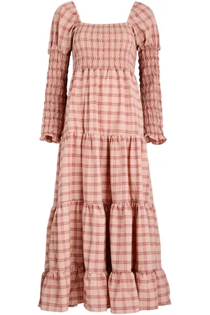 Sister Jane Pointe Checked Midi Dress - - 12 (UK12 / M)