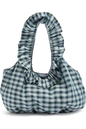 Sister Jane Arabella Checked Ruffled Shoulder bag - - One Size