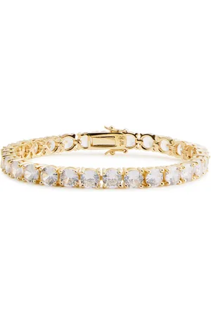 Kenneth Jay Lane Statement Tennis Crystal-embellished Bracelet - - One Size