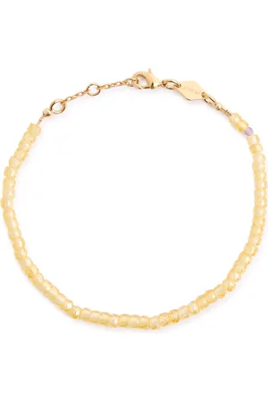 Anni Lu Tan Line Beaded Bracelet - - One Size