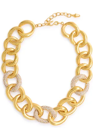 Kenneth Jay Lane Crystal-embellished Chain Necklace - - One Size