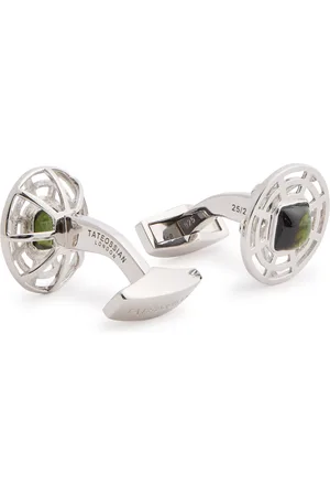 Tateossian Bullseye Sterling Silver Cufflinks - - One Size