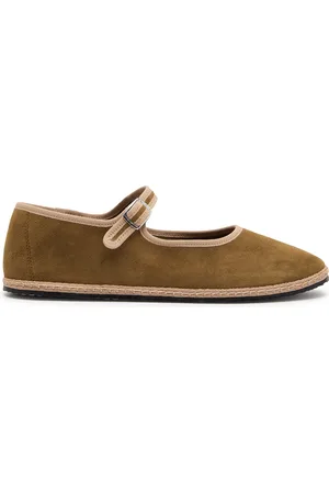 VIBI VENEZIA Suede Mary Jane Flats - - 36 (IT36/ UK3)