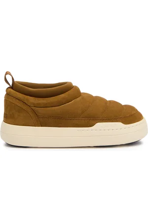Moon Boot Park Quilted Panelled Suede Sneakers - - 39 (IT39/ UK6)