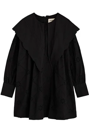 Damson Madder Candice Broderie Anglaise Cotton Mini Dress - - 10 (UK10 / S)