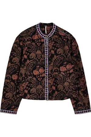 Free People Drifter Paisley-printed Cotton-blend Sweatshirt - - L (UK16-UK18 / L)