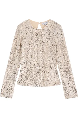 Never Fully Dressed Tia Sequin-embellished Tulle top - - 10 (UK10 / S)