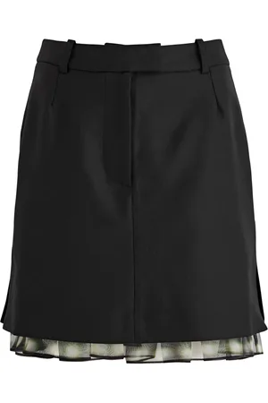 16Arlington Moss Wool Mini Skirt - - 6 (UK6 / XS) - 6 (UK6 /xs)