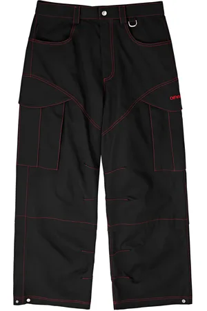 OFF-WHITE Panelled Cotton-twill Cargo Trousers - - 48 (IT48 / M)