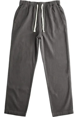 Frame Straight-leg Cotton Trousers - - S