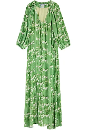 Bernadette Georgio Floral-print Velvet Maxi Dress - - 34 (UK6 /xs)
