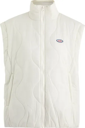 American Vintage Ifabay Quilted Shell Gilet - - XS/S (UK6-8 / XS) - XS/S (UK6-8 /xs)