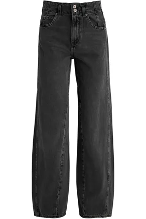 Free People Aster Panelled Straight-leg Jeans - - 25 (W25 / UK6 /xs)