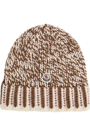 Moncler Mouliné Wool-blend Beanie - - One Size