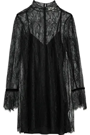 Frame Lace Mini Dress - - M (UK12 / M)